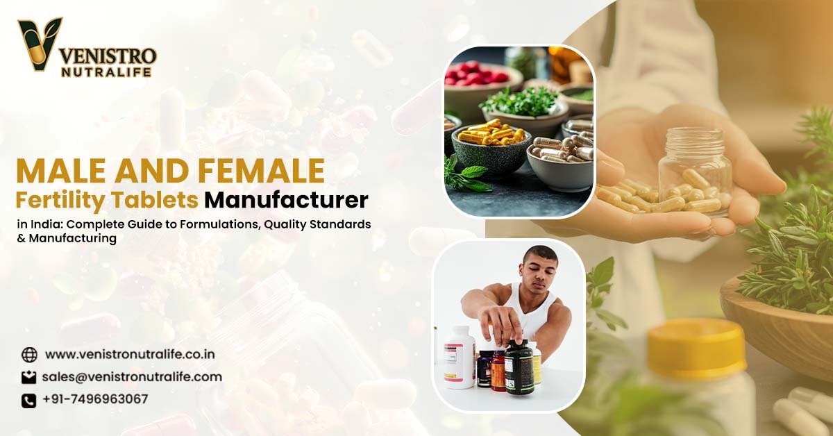 Male & female Fertility Tablets Manufacturer in India - Venistro Nutralife